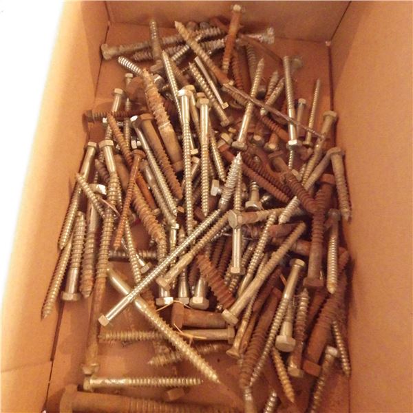 Box of lag bolts