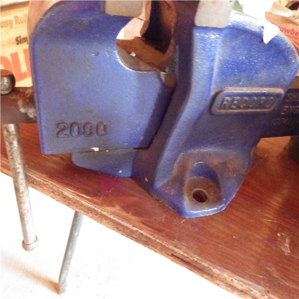 record Bench vice