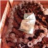 Image 2 : box of assorted roller chain