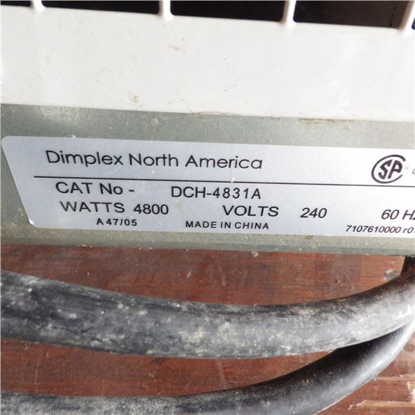 240 Volt construction heater