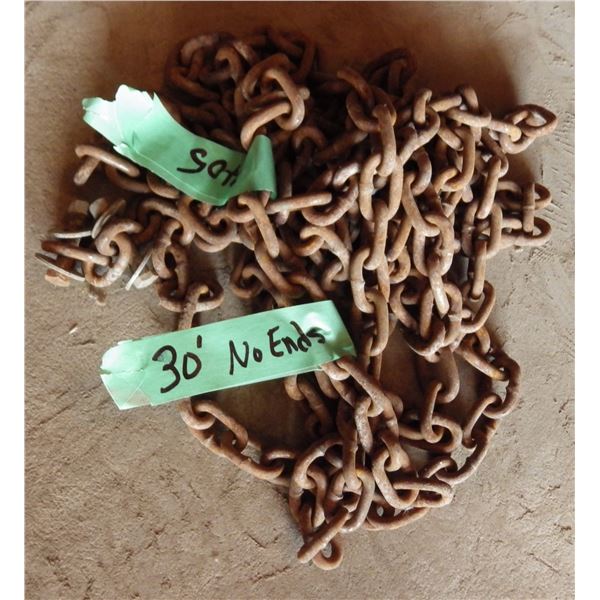 approximately 30  foot  chain no hooks