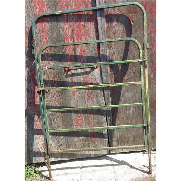 Steel walk through gate