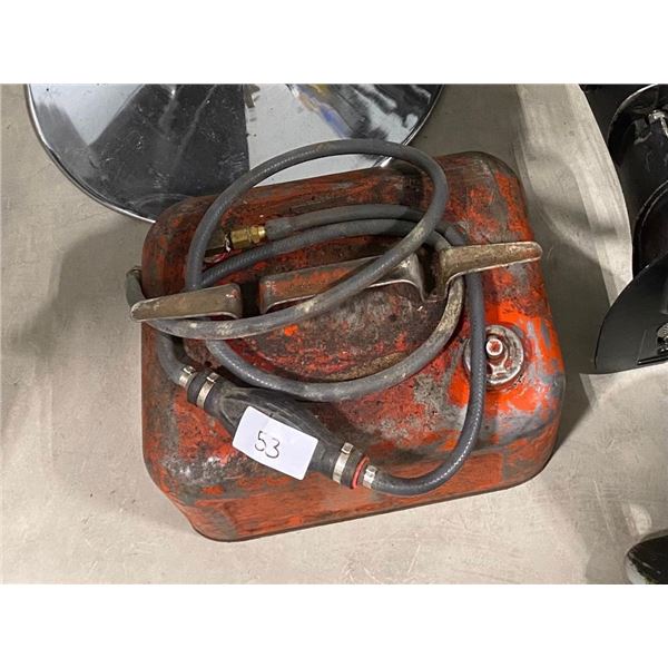 BOAT MOTOR TANK