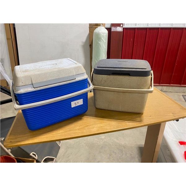 2 SMALL COOLERS
