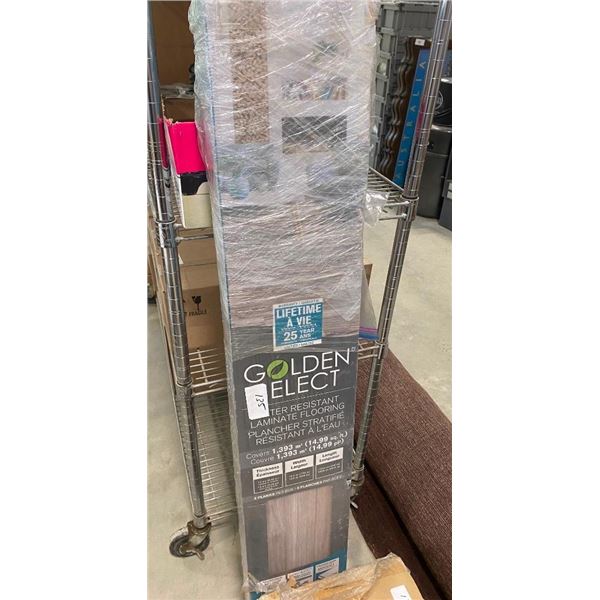 BOX OF LAMINATE FLOORING