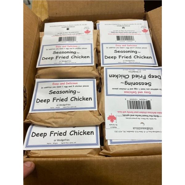 24 PACKS OF DEEP FRIED CHICKEN SEASONING