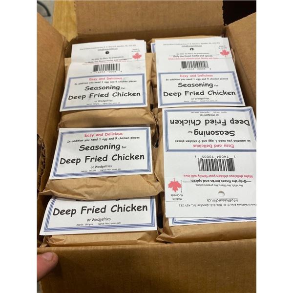 24 PACKS OF DEEP FRIED CHICKEN SEASONING