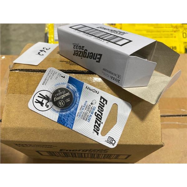 APPROX 72 ENERGIZER 2032 BATTERIES