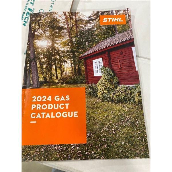 BOX OF STIHL CATALOGS