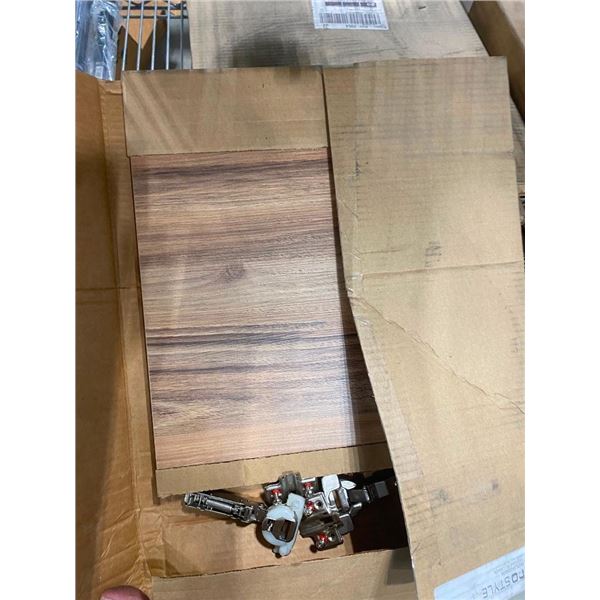 4 OF EUROSTYLE 15 X 15 INCH CABINET DOORS - SEE PIC FOR INFO