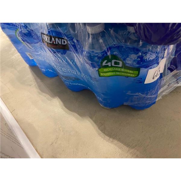 APPROX. 40 BOTTLES OF KIRKLAND WATER