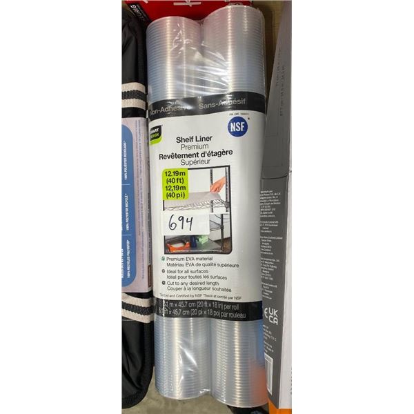 40 FT X 18 INCH OF NON-ADHESIVE SHELF LINER