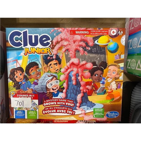 KIDS CLUE JUNIOR BOARD GAME