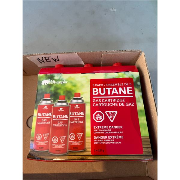 New butane three pack