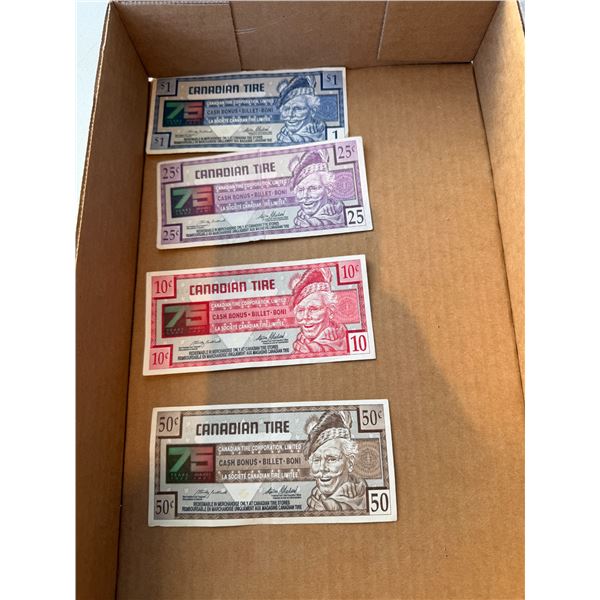 Canadian tire money