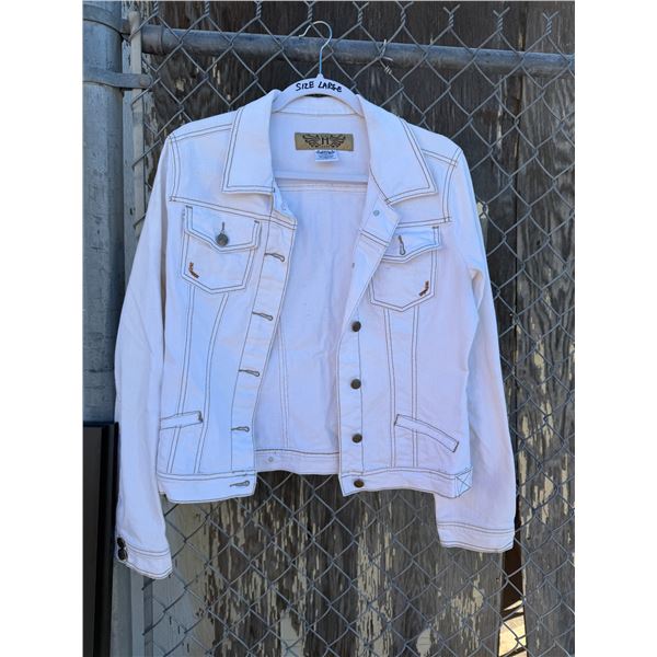 HINT jean size large jacket