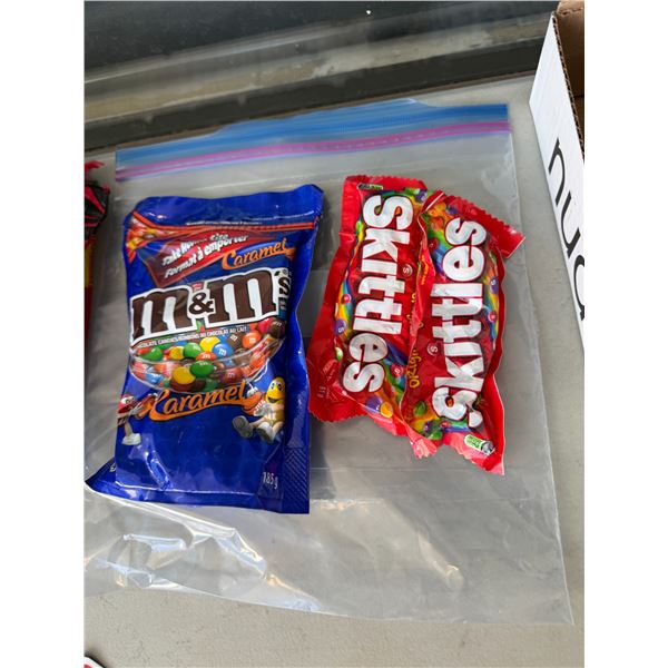 Skittles and M&Ms