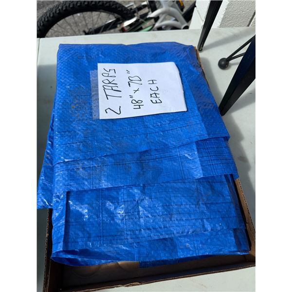 Tarps 48" x 7"