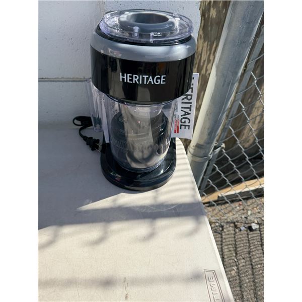 Heritage coffee maker