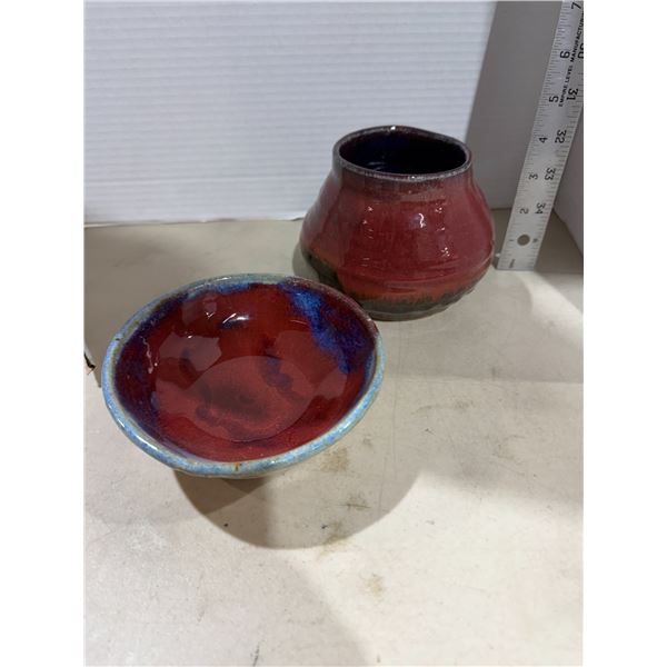 Pottery pieces