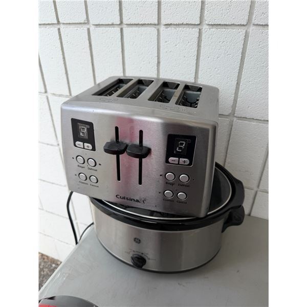 Toaster and crock