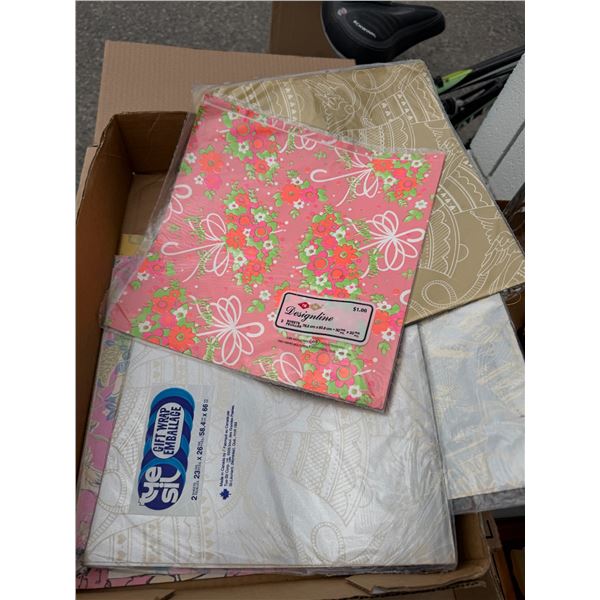 Vintage wrapping paper