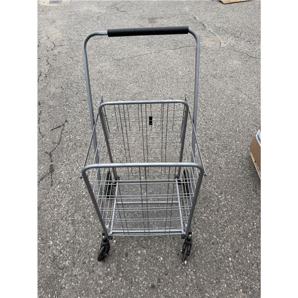 Folding rolling cart