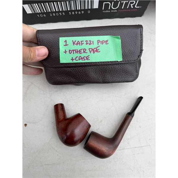 Pipes and case