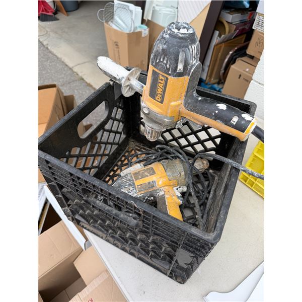 DeWalt drills