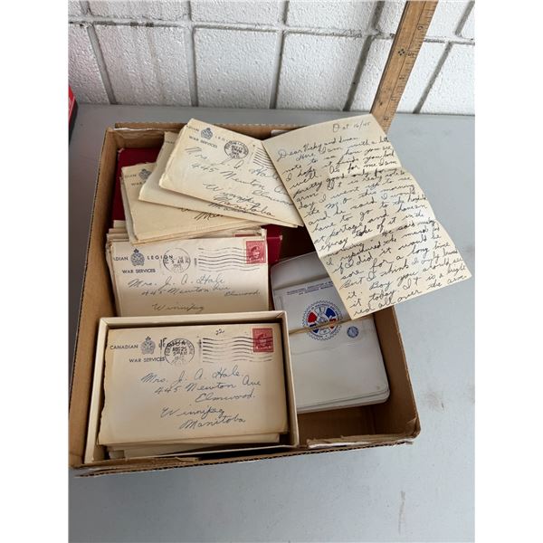 Lot of handwritten letters