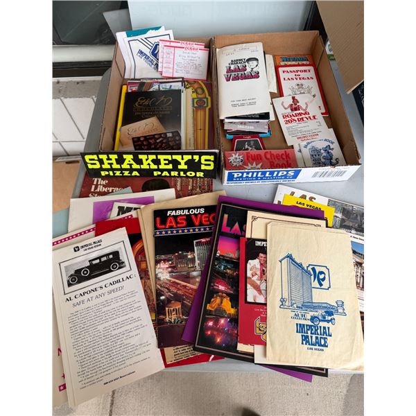 Collectible, pamphlets, tickets, etc.