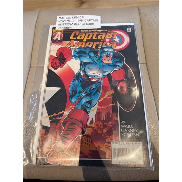 Marvel comics, November 19 95 Captain America # 445