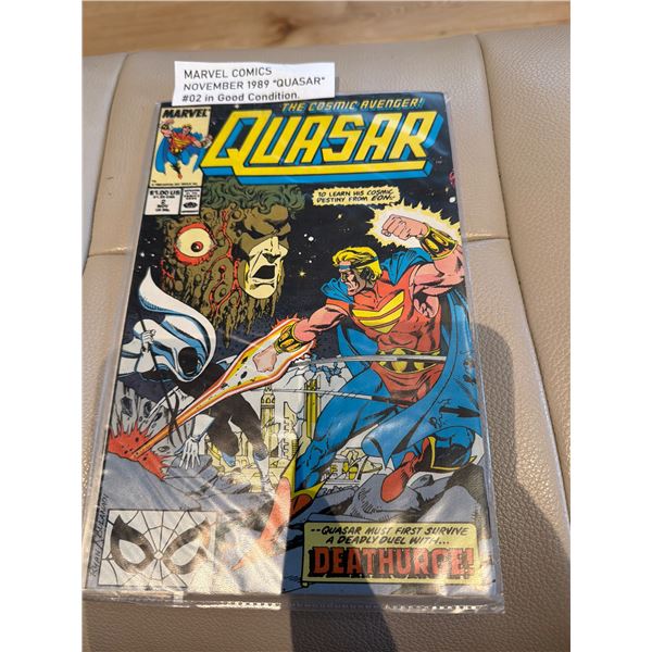 Marvel comics, November 19 89 QUASAR #2