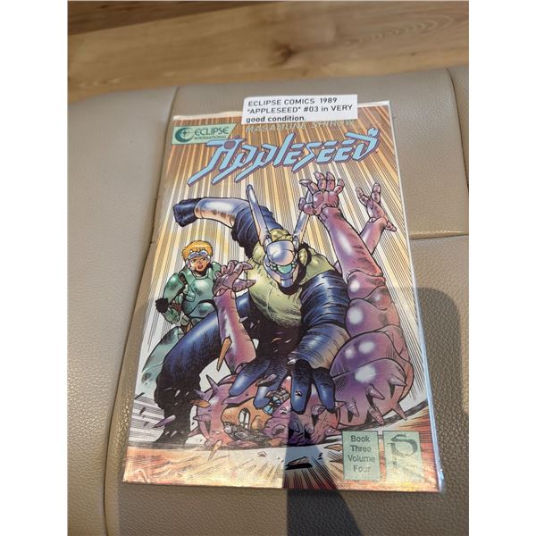 Eclipse comics, 1989 apple seed #3