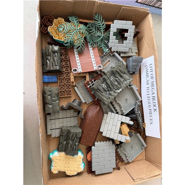 lot of mega blocks
