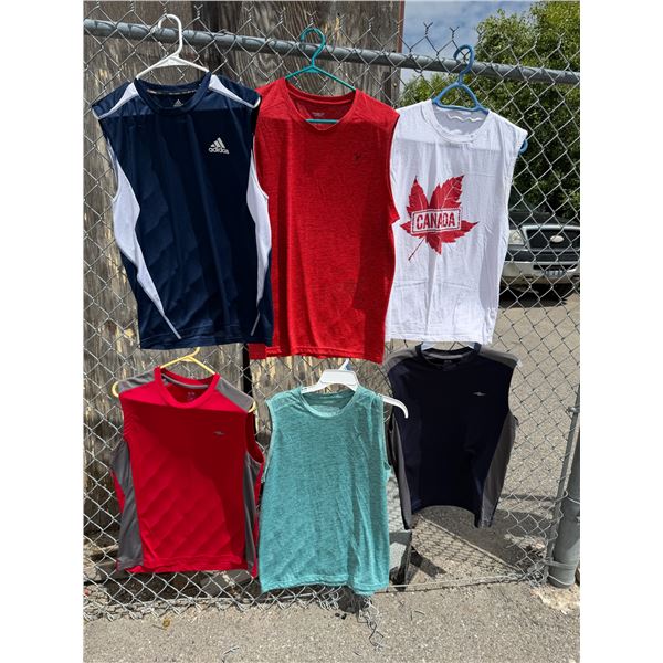 Tanks, size, medium, and large