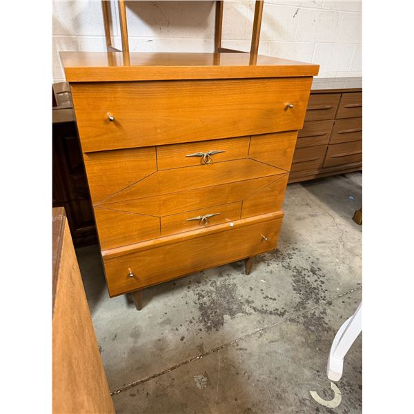 MCM dresser 30 1/4" x 18" x 38 1/2" tall