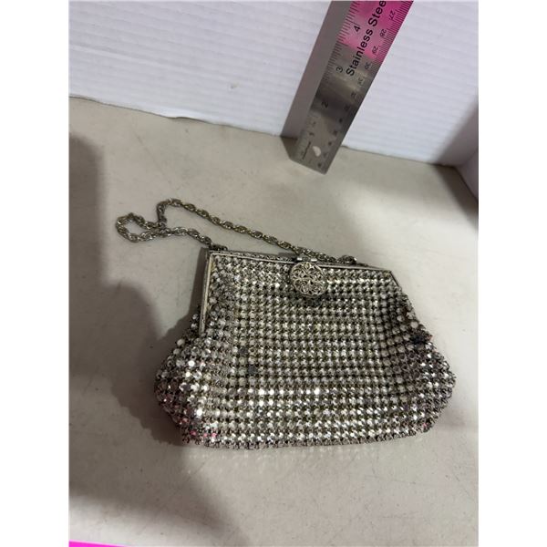 vintage rhinestone evening bag