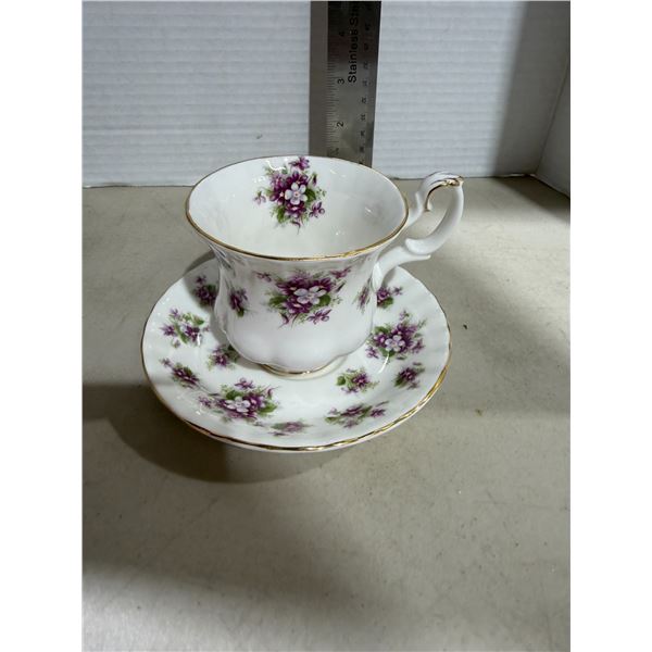 Royal, Albert tea cup, and saucer