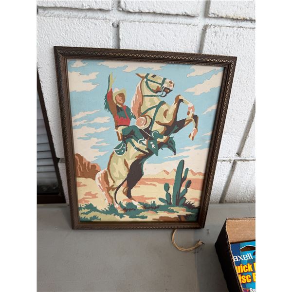 Vintage wall hanging