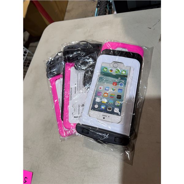 Waterproof phone cases