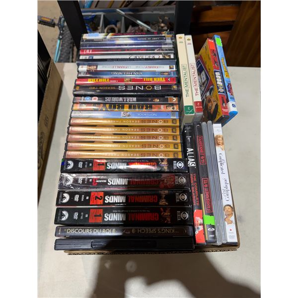 Criminal minds and other DVDs
