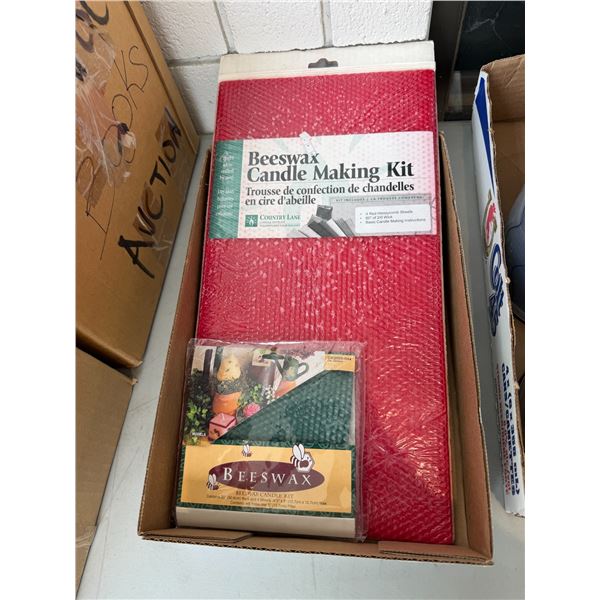 Beeswax candle making kits