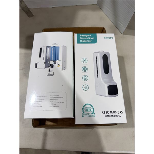 Intelligent soap dispensers