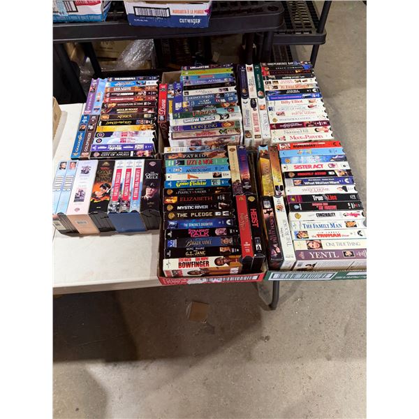 VHS movies