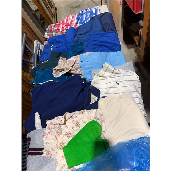 Assorted vintage clothing