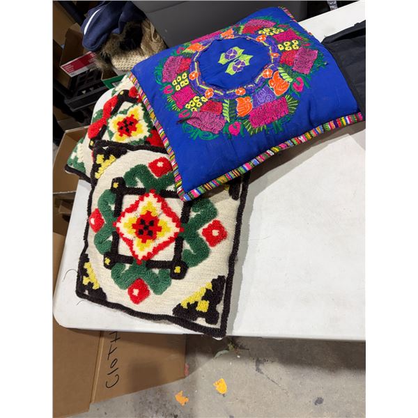 Throw pillows