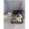 Image 1 : Tea, cups, and other items