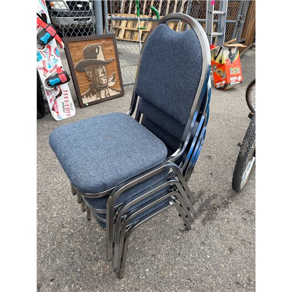 Stacking chairs