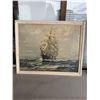 Image 1 : Sailboat artwork 30" x 24"